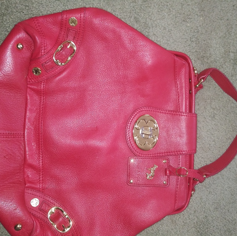 Red Emna Fox handbag